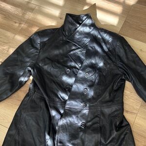 Jacqueline Ferrar Black Lambskin Jacket